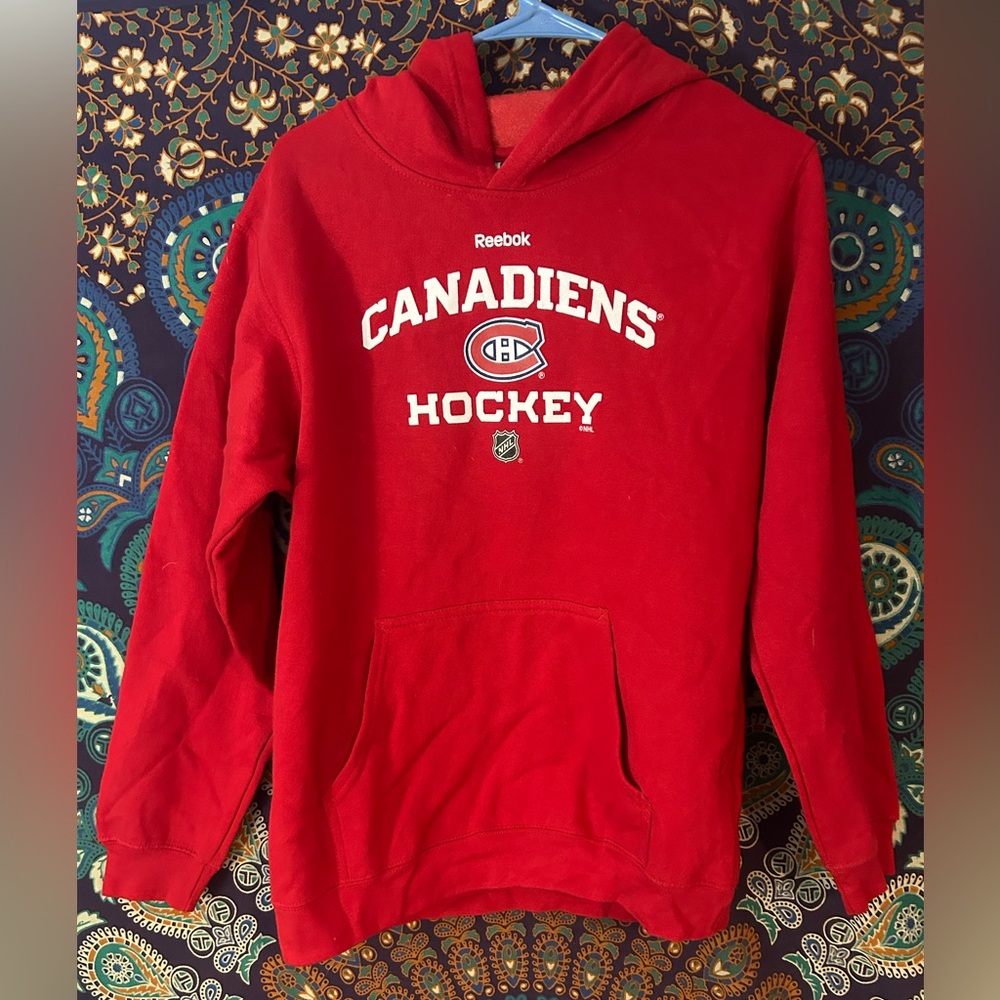 Red Canadians hockey sweatshirt